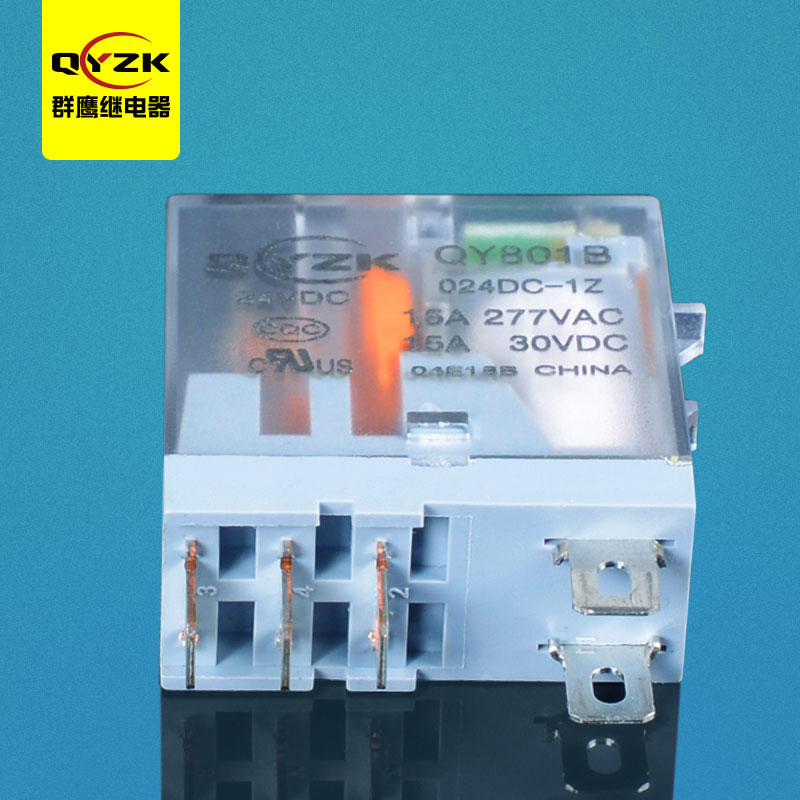 24V 1组工控继电器-QY801B