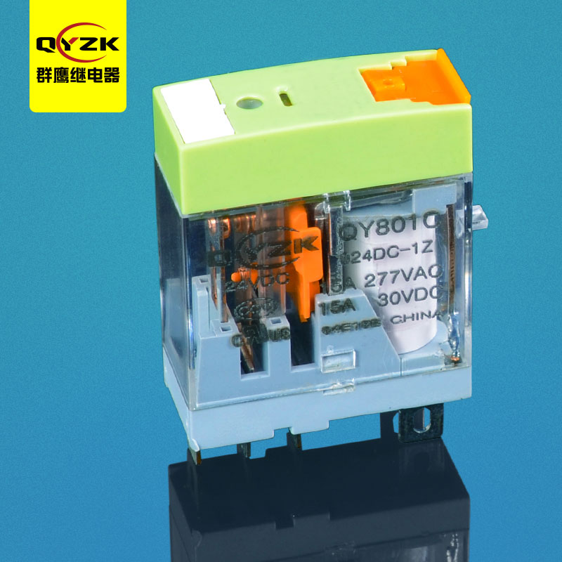 24V 1组工控继电器-QY801C