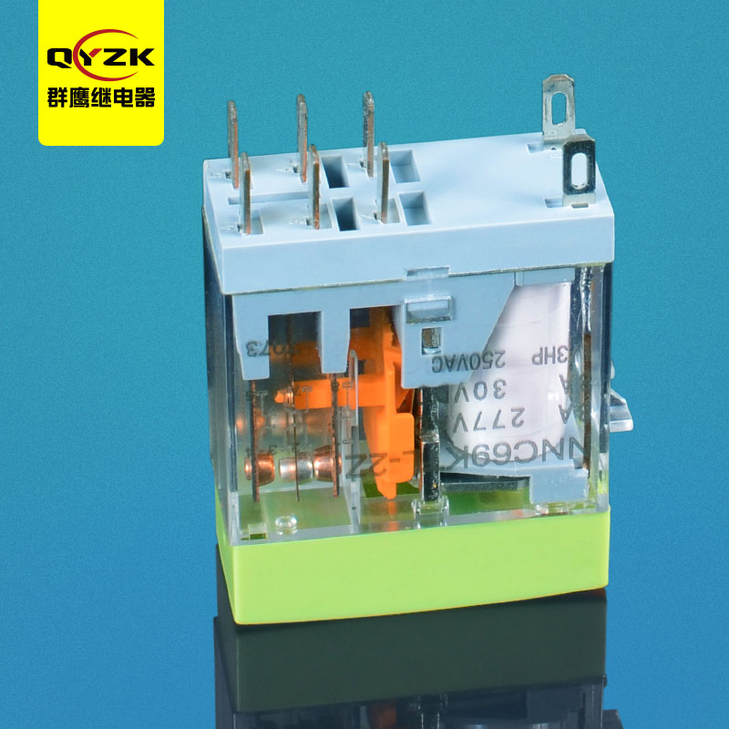 24V 2组工控继电器-QY801C