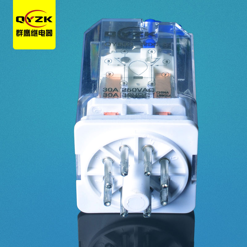 12V 2组工控继电器-QY803